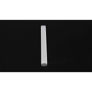 Deko-Light, Profil Abdeckung, Abdeckung F-01-15, Kunststoff, Teiltransparent 75% Transmission, Tiefe