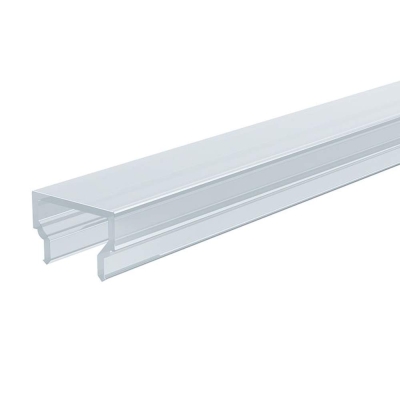 Deko-Light Deko-Light, Profil Abdeckung, Abdeckung H-01-08, Kunststoff, Teiltransparent 75% Transmission, Tiefe