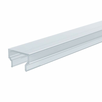 Deko-Light Deko-Light, Profil Abdeckung, Abdeckung H-01-08, Kunststoff, Teiltransparent 75% Transmission, Tiefe