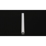 Deko-Light, Profil Abdeckung, Abdeckung H-01-12, Kunststoff, Teiltransparent 75% Transmission, Tiefe
