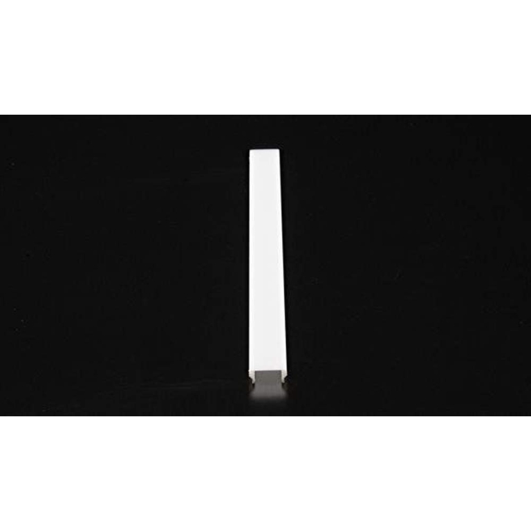Deko-Light Deko-Light, Profil Abdeckung, Abdeckung H-01-15, Kunststoff, Satiniert 40% Transmission, Tiefe: 2000