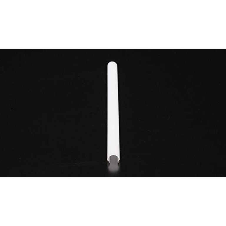 Deko-Light Deko-Light, Profil Abdeckung, Abdeckung R-01-10, Kunststoff, Satiniert 40% Transmission, Tiefe: 4000