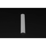 Deko-Light, Profil Abdeckung, Abdeckung R-03-12, Kunststoff, Satiniert 40% Transmission, Tiefe: 2000