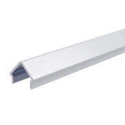 Deko-Light, Profil Abdeckung, Abdeckung E-01-08, Kunststoff, Satiniert 40% Transmission, Tiefe: 3000