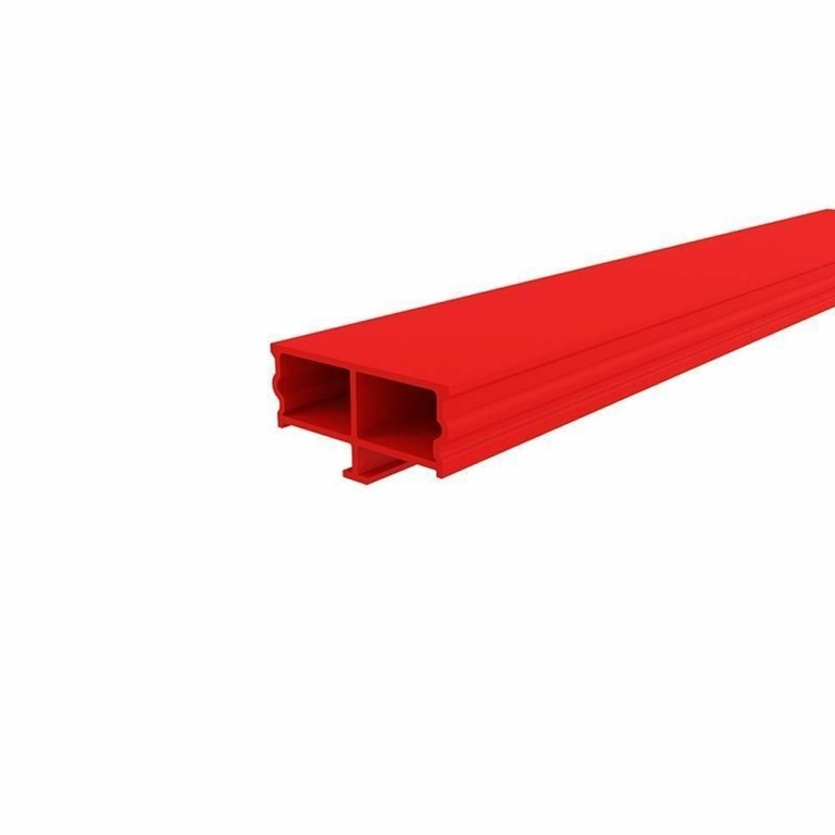 Deko-Light Deko-Light, Profil Abdeckung, Abdeckung Dummy, Kunststoff, Rot, Tiefe: 3000 mm