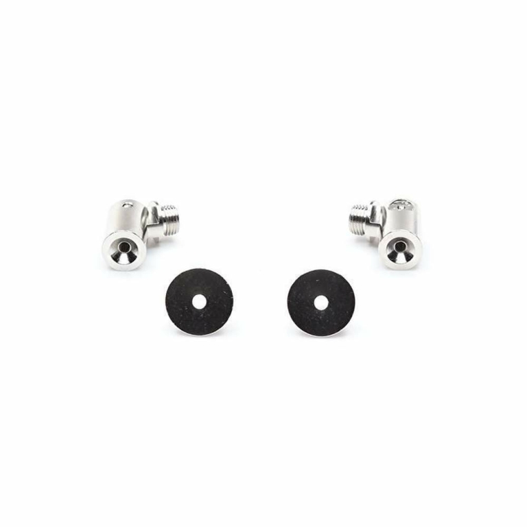 Deko-Light Profil Zubehör, Universal Halteclip Aufnahme (schwenkbar) Set 2 Stk, Metall, Silber