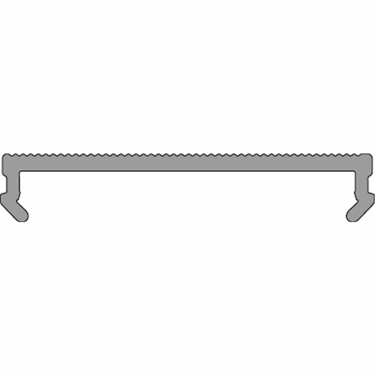 Deko-Light Deko-Light, Profil Abdeckung, PLANO ES u.BSH - Diffusor flach Mikroprisma, Länge 2500mm, PMMA, Mikro