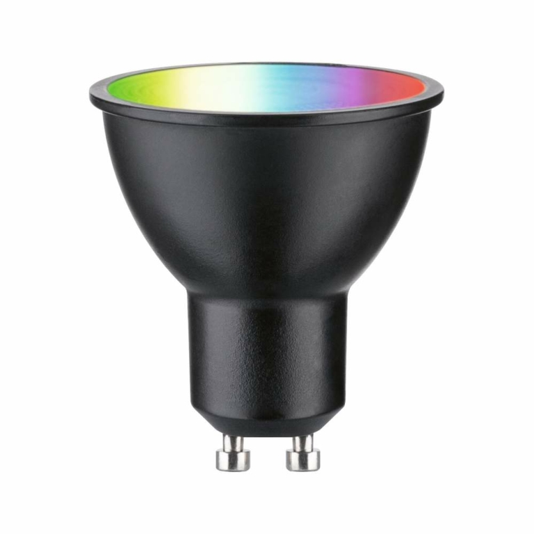 Paulmann Preisattraktives Starterset Zigbee 3.0 Smart Home smik Gateway + LED Reflektor GU10 RGBW + Schalter
