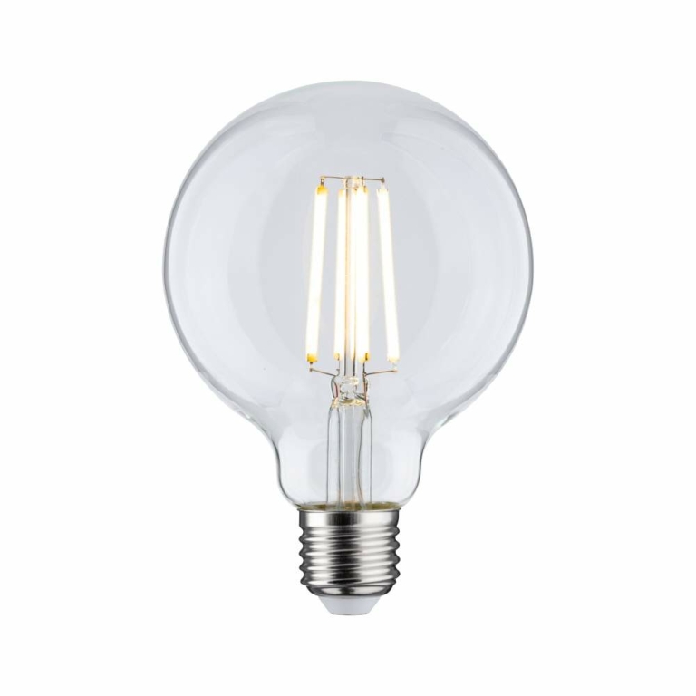Paulmann Eco-Line Filament 230V LED Globe G95 E27  840lm 4W 3000K  Klar