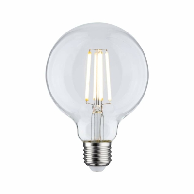 Paulmann Eco-Line Filament 230V LED Globe G95 E27  840lm 4W 3000K  Klar