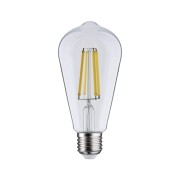 Eco-Line Filament 230V LED Kolben ST64 E27   840lm 4W 4000K  Klar