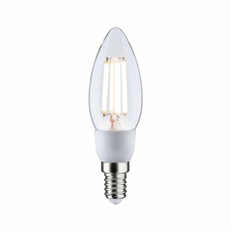 Paulmann Eco-Line Filament 230V LED Kerze E14   525lm 2,5W 4000K  Klar