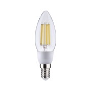 Eco-Line Filament 230V LED Kerze E14   525lm 2,5W 4000K  Klar