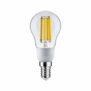 Eco-Line Filament 230V LED Tropfen E14 1er-Pack  100mm 525lm 2,5W 3000K  Klar