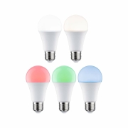 Standard 230V Smart Home Zigbee 3.0 LED Birne E27 1055lm 11W RGBW+ dimmbar Matt