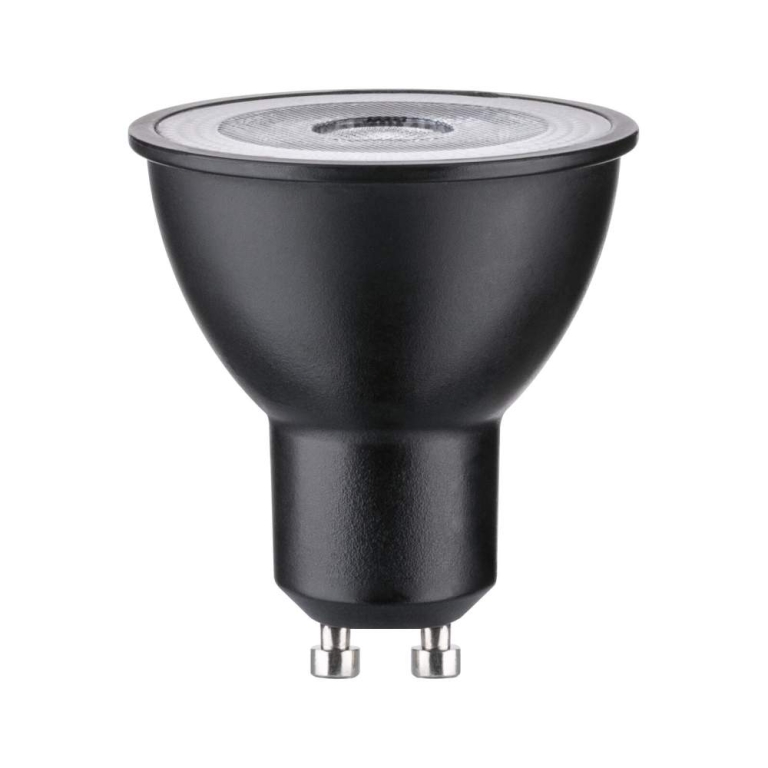 Paulmann Standard 230V Smart Home Zigbee 3.0 LED Reflektor GU10 350lm 4,8W RGBW+ dimmbar Schwarz matt