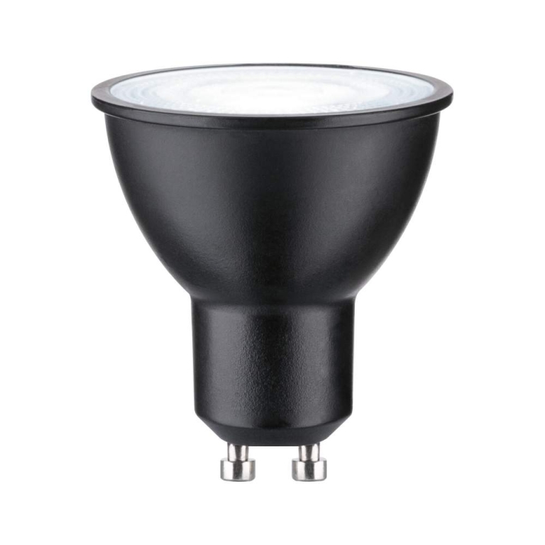 Paulmann Standard 230V Smart Home Zigbee 3.0 LED Reflektor GU10 3x350lm 3x4,8W RGBW+ dimmbar Schwarz matt