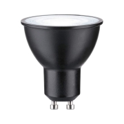 Standard 230V Smart Home Zigbee 3.0 LED Reflektor GU10 3x350lm 3x4,8W RGBW+ dimmbar Schwarz matt