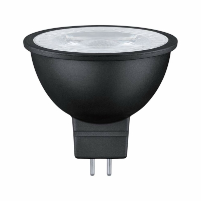 Paulmann Standard 12V 3-Step-Dim LED Reflektor GU5,3  445lm 6W 3000K dimmbar Schwarz matt