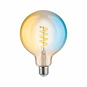 Filament 230V Smart Home Zigbee 3.0 LED Globe G125 E27  600lm 7,5W Tunable White dimmbar Gold