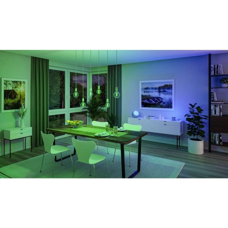 Paulmann Filament 230V Smart Home Zigbee 3.0 LED Globe G95 E27  3x470lm 3x6,3W RGBW+ dimmbar Gold