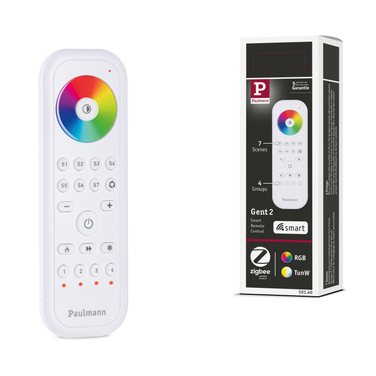 Paulmann Fernbedienung Gent 2 Zigbee 3.0 Weiß