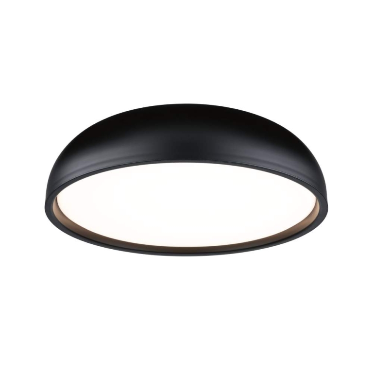 Paulmann Selection Bathroom LED Deckenleuchte Oka IP44  White Switch 950lm 230V 24W  Schwarz matt