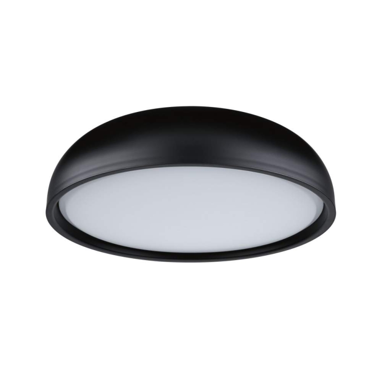 Paulmann Selection Bathroom LED Deckenleuchte Oka IP44  White Switch 950lm 230V 24W  Schwarz matt