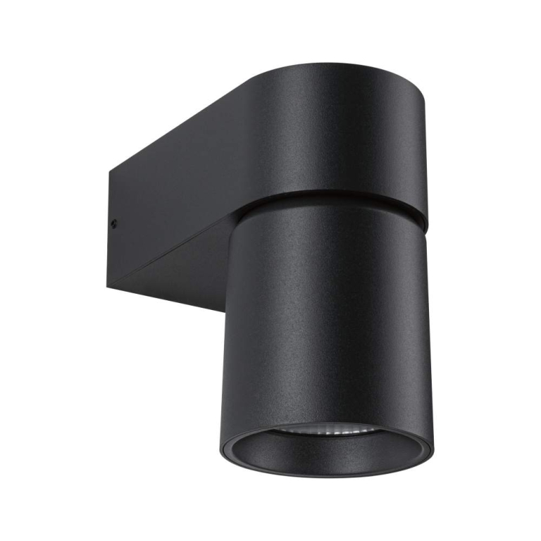Paulmann LED Außenwandleuchte Kimu   IP44  80mm 3000K 8W 500lm 230V 70° Anthrazit Aluminium