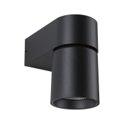LED Außenwandleuchte Kimu   IP44  80mm 3000K 8W 500lm 230V 70° Anthrazit Aluminium