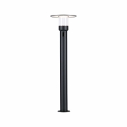 LED Pollerleuchte Sienna Bewegungsmelder mit Hochfrequenz-Sensor seewasserresistent IP44  780mm 3000K 9W 400lm 230V  Anthrazit  Aluminium