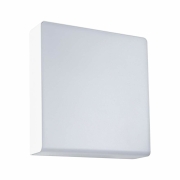 LED Außenwandleuchte Smart Home Zigbee 3.0 Azalena Bewegungsmelder mit Hochfrequenz-Sensor  IP44  250x97mm Tunable Warm 8,5W 700lm 230V  Weiß Kunststoff#Aluminium