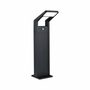LED Pollerleuchte Juntea Bewegungsmelder  IP44  585mm 3000K 11W 900lm 230V  Anthrazit  Aluminium