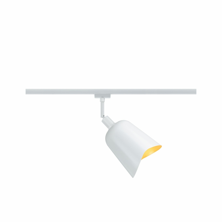 Paulmann URail DecoSystems Metallschirm Alvaro 144mm Weiß/Gold matt