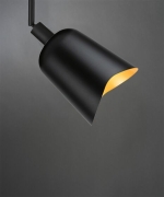 URail DecoSystems Metallschirm Alvaro 144mm Schwarz matt/Gold matt