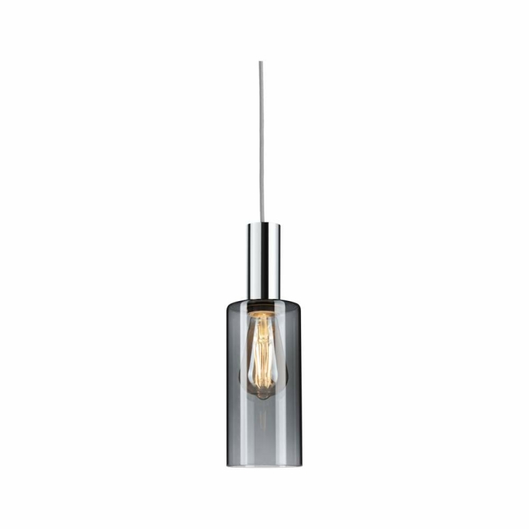 Paulmann URail 2Easy Glasschirm Raja 100mm Rauchglas