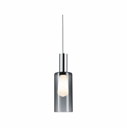 URail 2Easy Glasschirm Raja 100mm Rauchglas