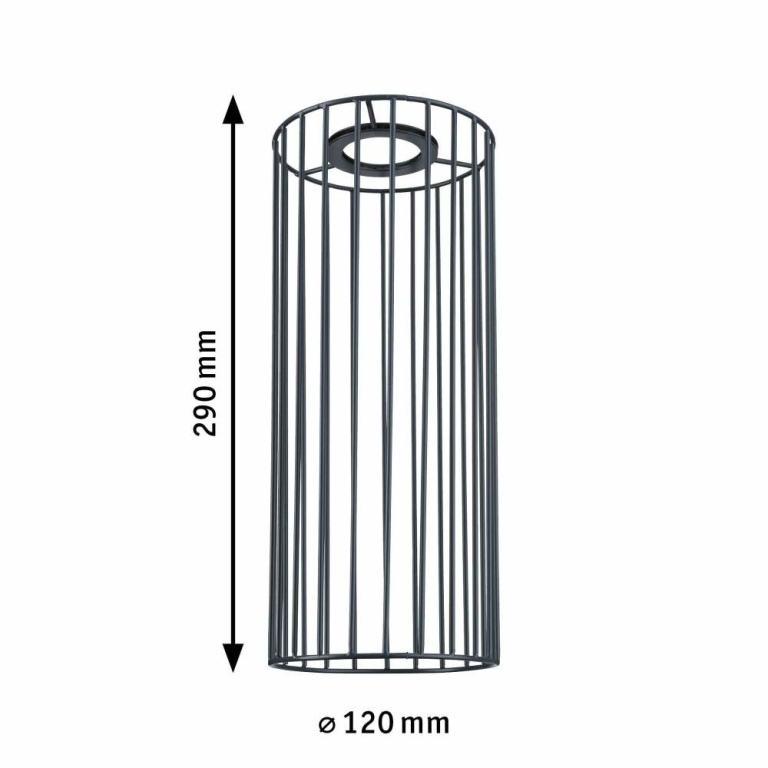 Paulmann URail 2Easy Metallschirm Biraha Anthrazit Cage-Design