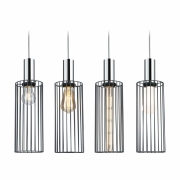 URail 2Easy Metallschirm Biraha Anthrazit Cage-Design