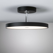 LED Deckenleuchte Smart Home Zigbee 3.0 Hildor    2700K 2000lm 230V 25W dimmbar Schwarz matt#Chrom