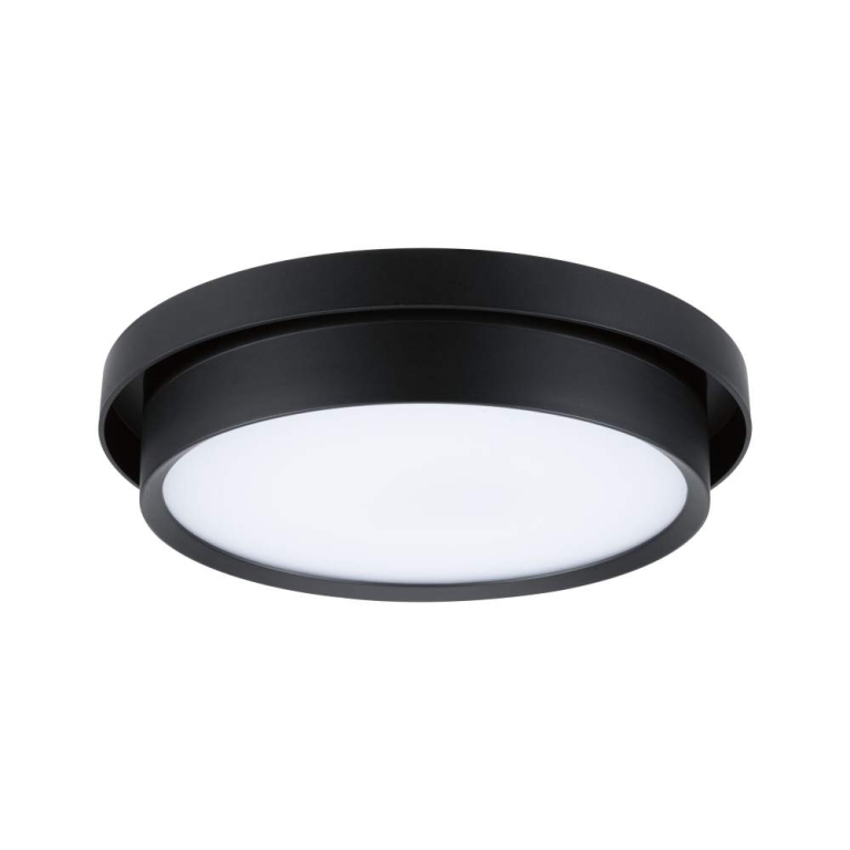 Paulmann LED Deckenleuchte 3-Step-Dim Malik    2700K 850lm 230V 13,5W dimmbar Schwarz matt