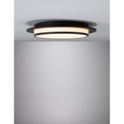 LED Deckenleuchte 3-Step-Dim Egron    2700K 750lm 230V 16W dimmbar Schwarz matt