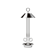 Akku-Tischleuchte Nudiderot 425mm chrom 2,2W FlexMood 2200K/2700K IP54 168/197lm