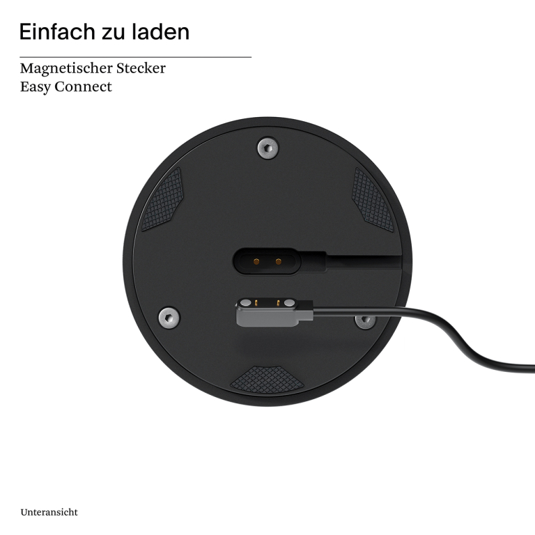 SIGOR Akku-Tischleuchte Nudrop 290mm nachtschwarz 2,2W Flex-Mood 2200K/2700K IP54 168/197lm
