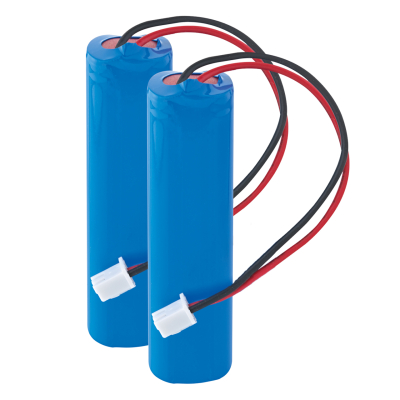 SIGOR Nudrop Ersatz-Akku 2x 2200mAh inkl. Schutzschild, Stecker und Schrumpfschlauch