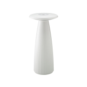 Akku-Tischleuchte Nuflair 245mm schneeweiß 2,2W Flex-Mood 2200K/2700K IP54
