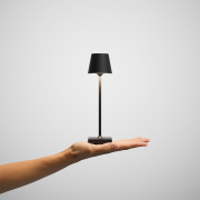 Akku-Tischleuchte Nuindie pocket 210mm nachtschwarz 1,4W Flex-Mood 2200K/2700K IP54
