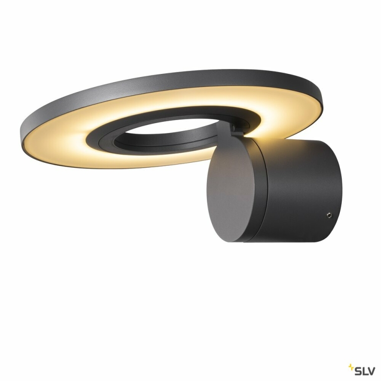 SLV I-RING, Wandaufbauleuchte, 9,2W, 3000K, anthrazit