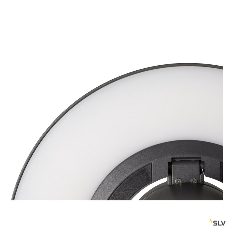 SLV I-RING, Stehleuchte, 9,2W, 3000K, anthrazit