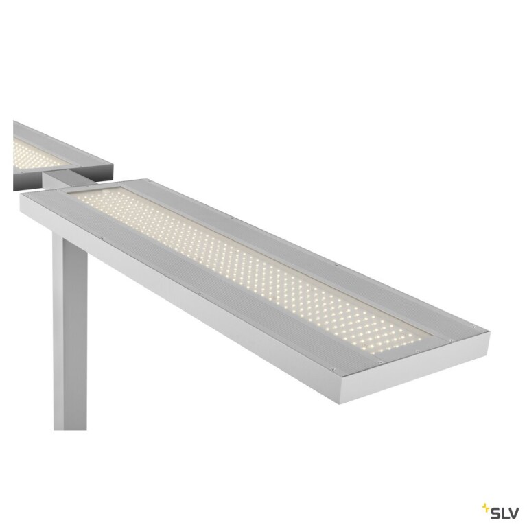 SLV WORKLIGHT PRO, Stehleuchte, 150W, 4000K, Touch, grau